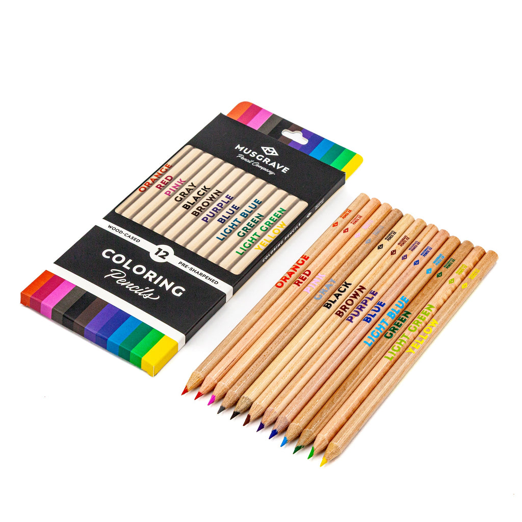 Musgrave Coloring Pencils - 12 Count