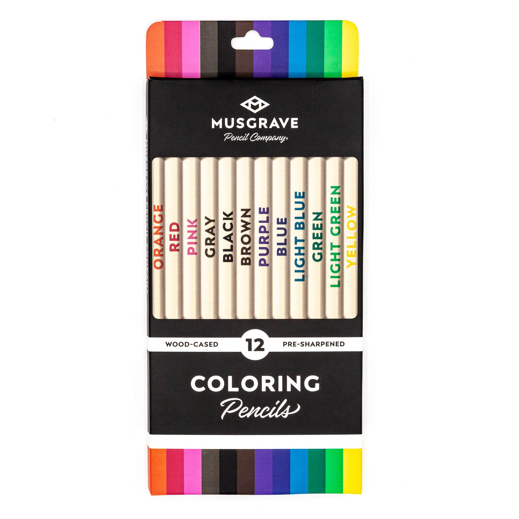 Musgrave Coloring Pencils - 12 Count