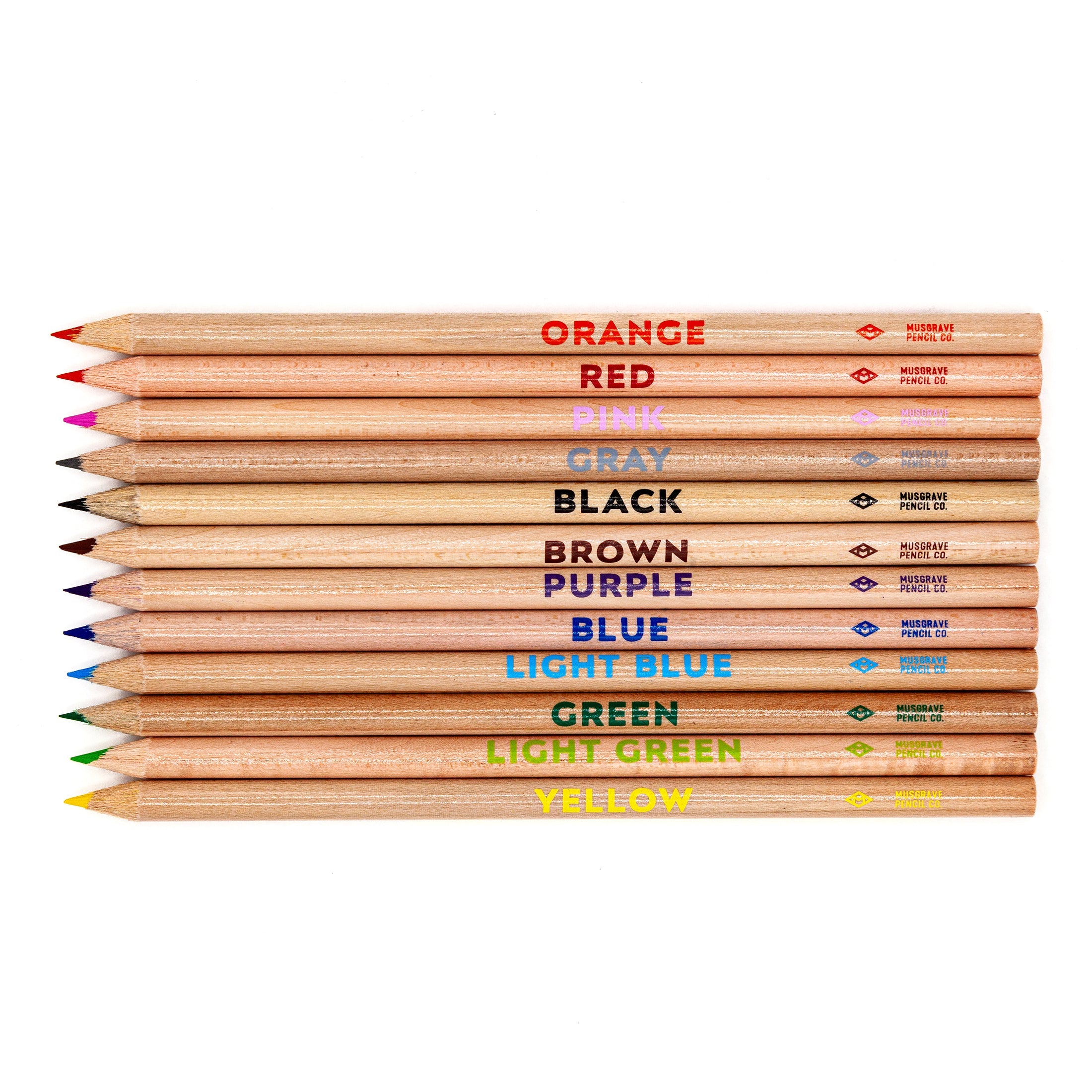 Musgrave Coloring Pencils - 12 Count