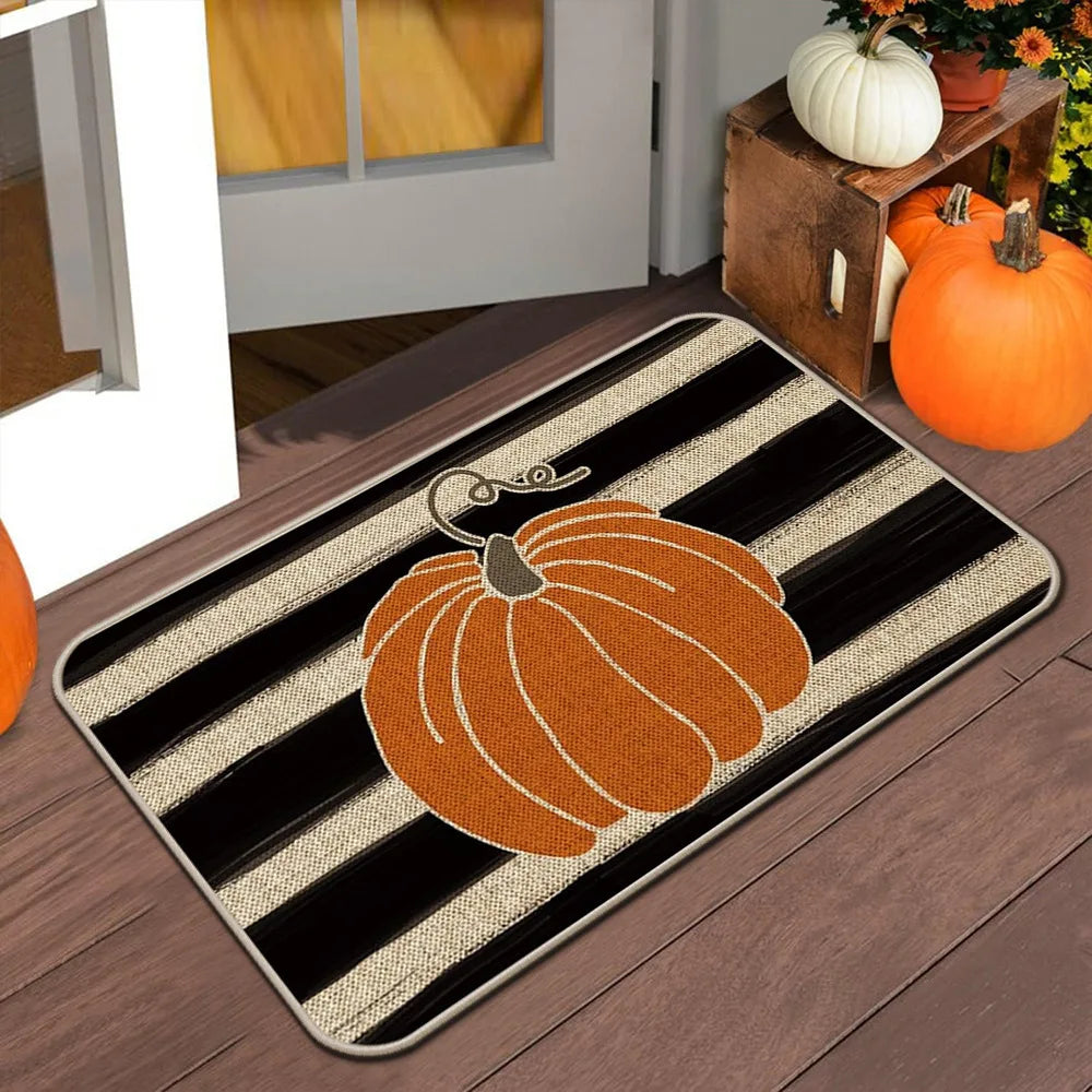Autumn Welcome Door Mat - Indoor/Outdoor Anti-Slip