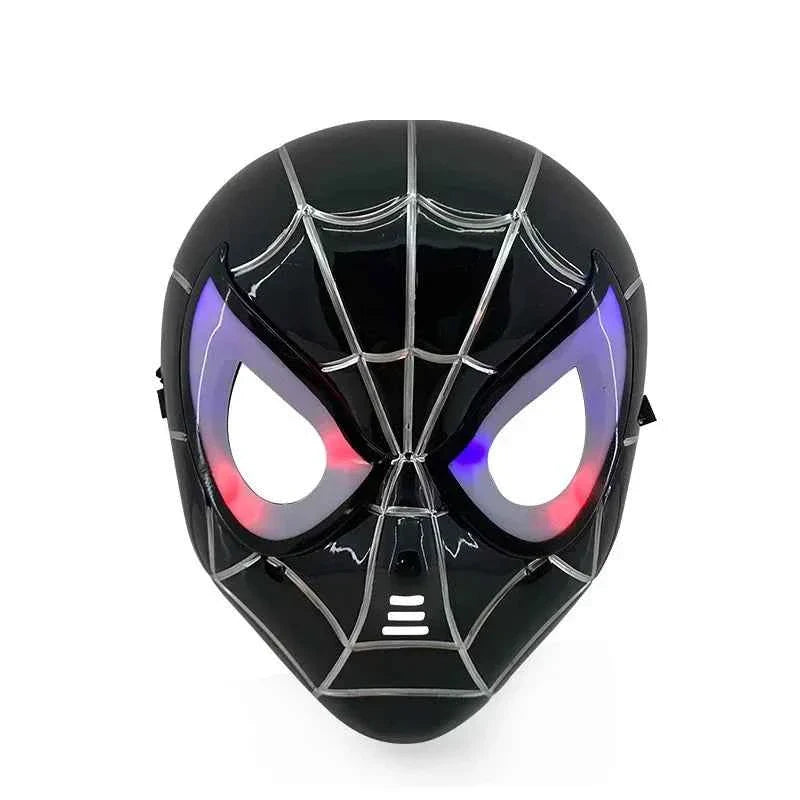 Superhero LED Cosplay Mask - Spider-Man, Iron Man, Hulk, Captain America